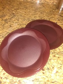 4 platos de Tupperware