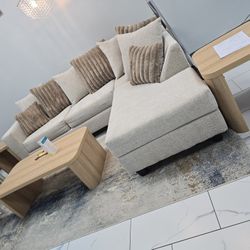Sectional Beige 