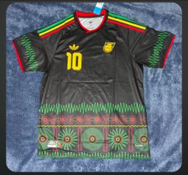 Adidas Jamaica Football Jersey #10 XXL