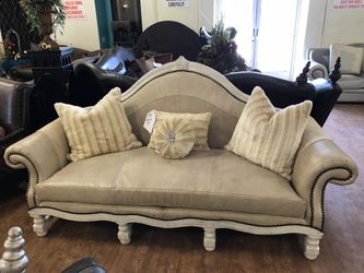 cow hide couch, leather sofa , handcrafted sofa