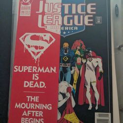 Justice League America Funeral For A Friend 