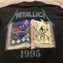 1995 Metallica Club Tshirt