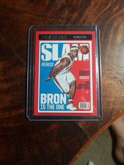 2020 NBA Hoops Slam Card LeBron James Insert