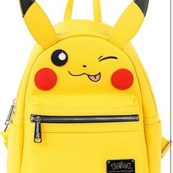 Loungefly x Pokemon Pikachu Winking Face Mini Backpack
