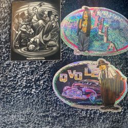 Old School Homie Figures Stickers