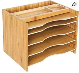 Bamboo Storage Unit Shelve