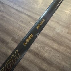 Graphite 8 foot medium conventional fishing rod used, but very clean