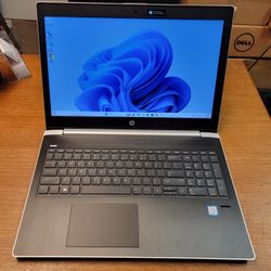 Fixed Price: HP ProBook 450 G5 15.6" Laptop Core i5/ 16gb Ram/ 256gb SSD Win 11 HDMI #3253