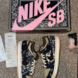 Nike Sb Dunk Low “Travis Scott” Special Box❤️‍🔥 Size 9.5 ❤️‍🔥 (W/Receipt) ‼️VNDS‼️