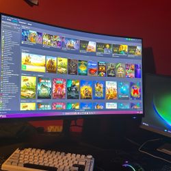 Acer 180 hz 2k ultra curved monitor recently bought great condition.