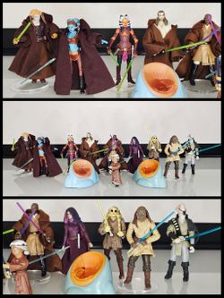 STAR WARS MAIN CHARACTERS COLLECTION* 69 Figures + Extras