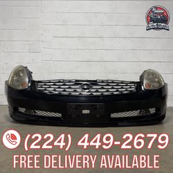 JDM 03 - 07 Infiniti G35 Coupe 2DR Front Bumper & Headlights
