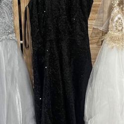 Black Sequin Formal