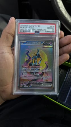 π₯ PSA 10 Iron Crown ex Special Illustration Rare (2024 TEF #206) π₯