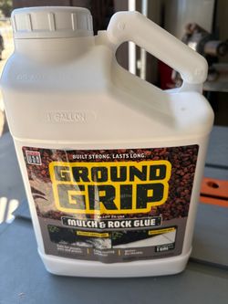 Ground Grip Mulch and Rock Glue