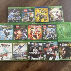 XBOX ONE Games