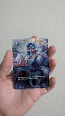 Ahri Inquisitive Vendetta Riftbound