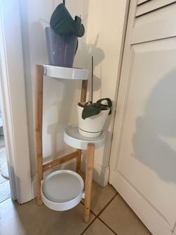 3 Tier Indoor Bamboo Plant Stand