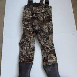 Women’s Fishing Waders Neoprene Suspender Booted Size Small (6)