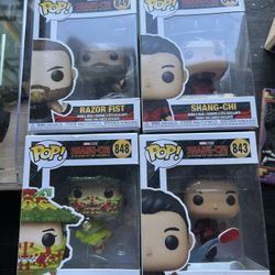Marvel Shang Chi Funko Set