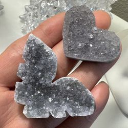 Black Amethyst Butterfly 🦋 Heart 🖤