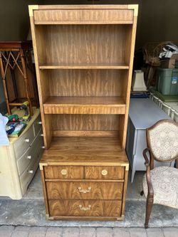 Mid Century Thomasville Dresser Bookcase 