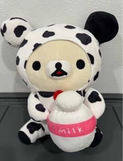 Rilakkuma San-X Korilakkuma Seated Cow Plush Stuffed Animal