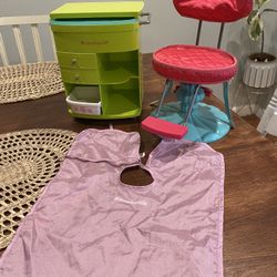 American Girl Doll Salon  Set