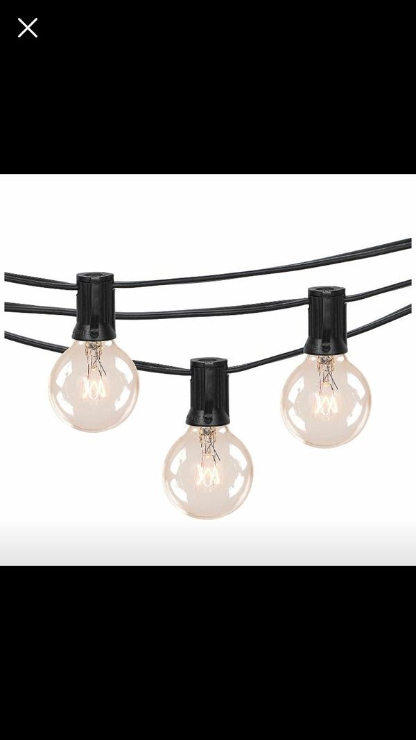 String Lights 100 Ft With Bulbs Cafe Bistro String Lights 100 Ft With Bulbs Cafe Bistro Perfect For Outdoor Indoor Events Weddings