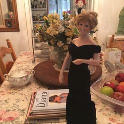 Princess Diana Porcelain Doll