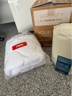 Serenity by Tempur-Pedic 3" Memory Foam Mattress Topper size TWIN