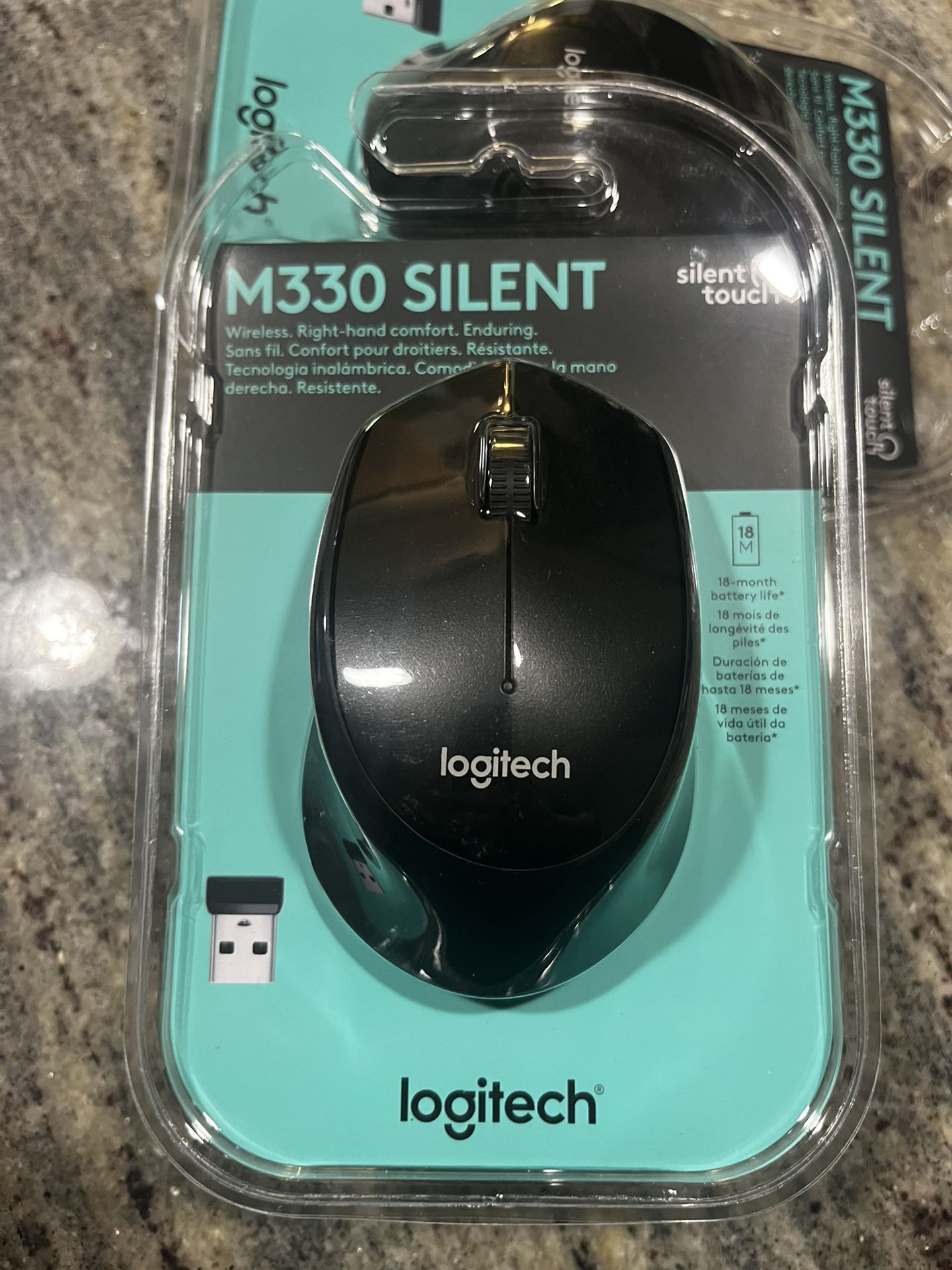 Logitech M330 Silent Mouse (wireless) 