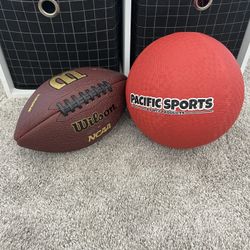 Football And Kickball
