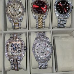 Moissanite Vvs 1 Diamond Watches