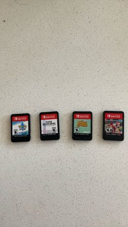Nintendo switch games $30 each