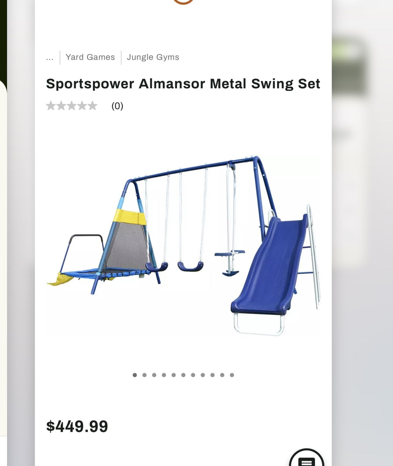 SWING SET!