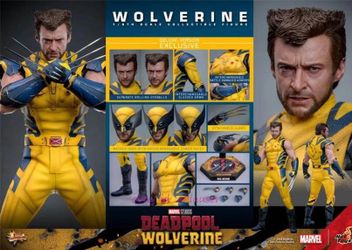 Wolverine hot toys Deluxe version  no trades disney marvel