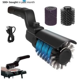 Electric grill brush