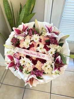 Ramo Buchon Roses Flower Bouquet 