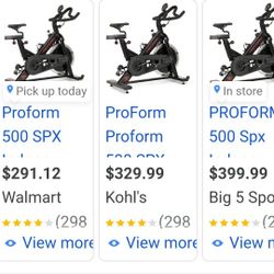 PROFORM EXCERISE BIKE 