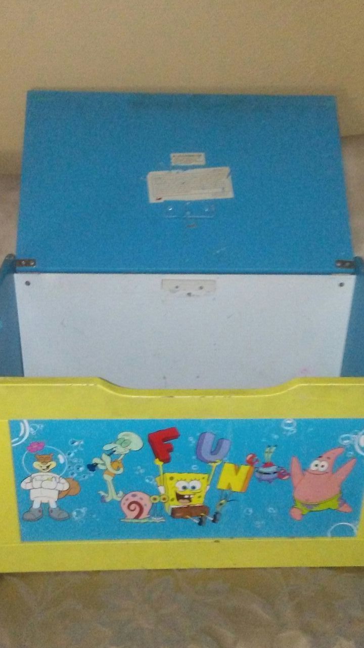 Spongebob toy box outlet