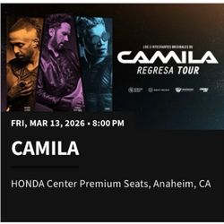 Camila Concert