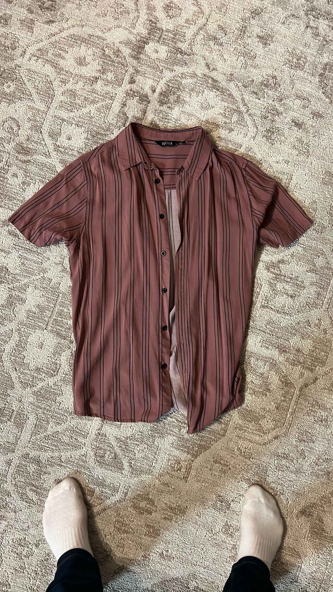 Men’s Small Button Up Shirt