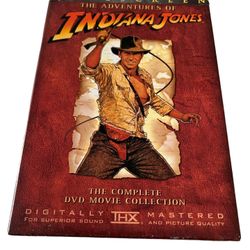 Indiana Jones - The Adventure Collection (DVD, 2003, 4-Disc Set, Widescreen)  Experience the thrill of adventure with Indiana Jones - The Adventure Co