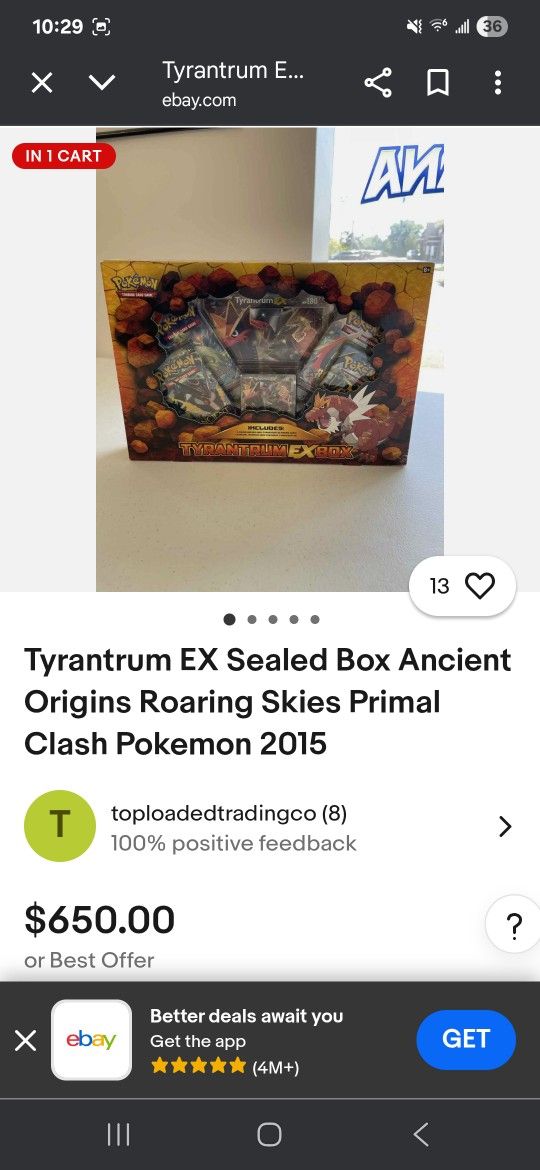 $700 Cash 2015 Pokémon New 