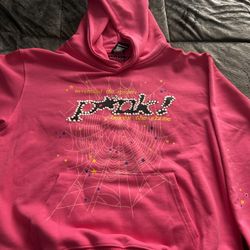 Pink Spider Hoodie 