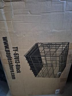 Large 42inch by 28 inch metal cage-brand new