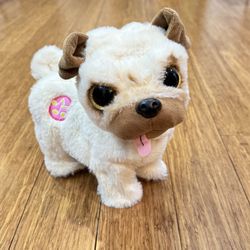 Pets Alive Poppy, The Booty, Shaking Pug, Dancing, Robotic, Realistic, Soft Dog.