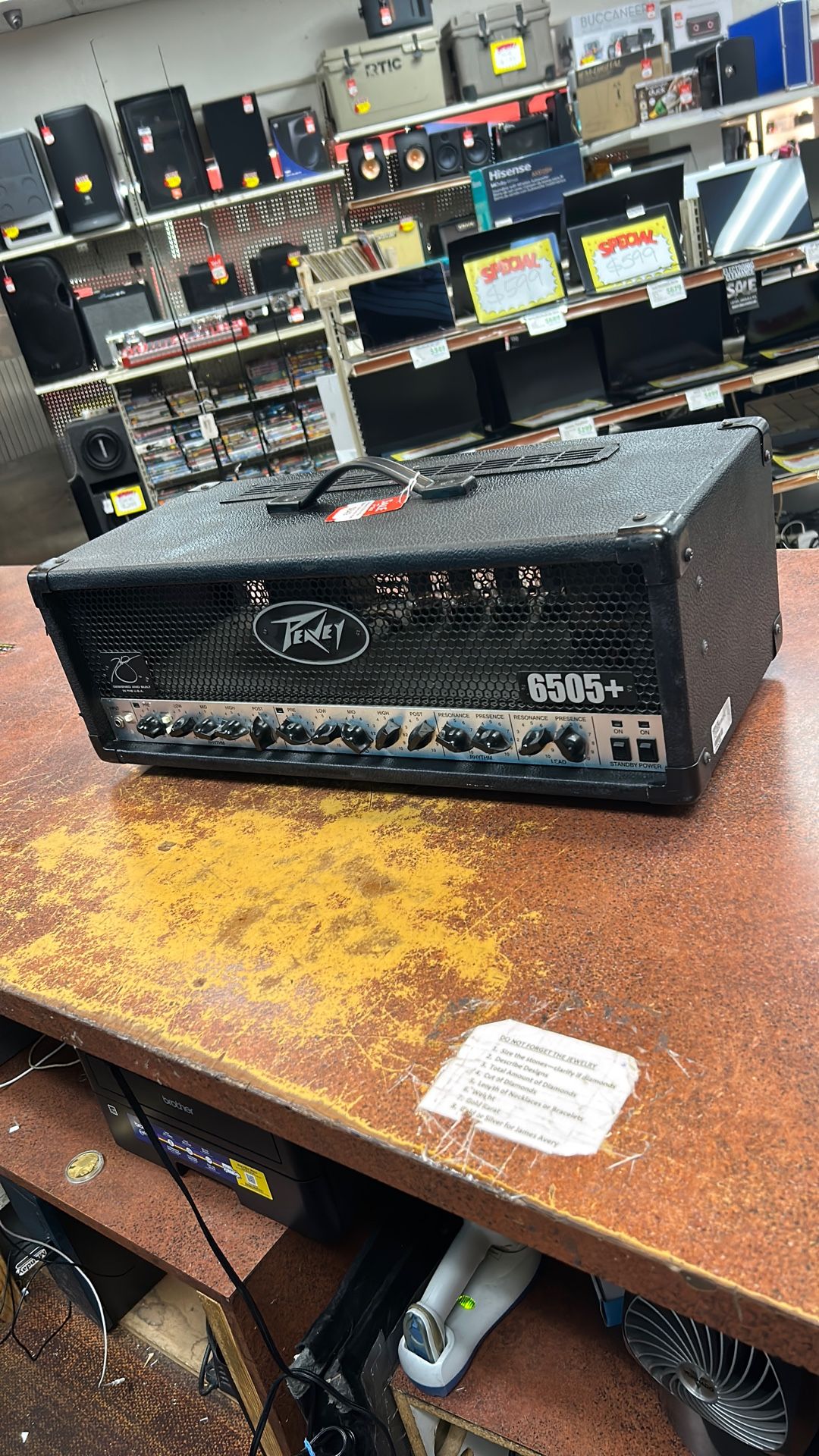 Peavey 6505 Plus 120w Tube Amp Head