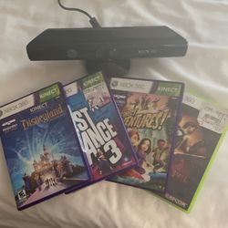 Xbox 360 Games And Camera
